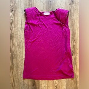 Emilio Pucci Tank top with Swarovski crystals at shoulders size IT 44 - Small US